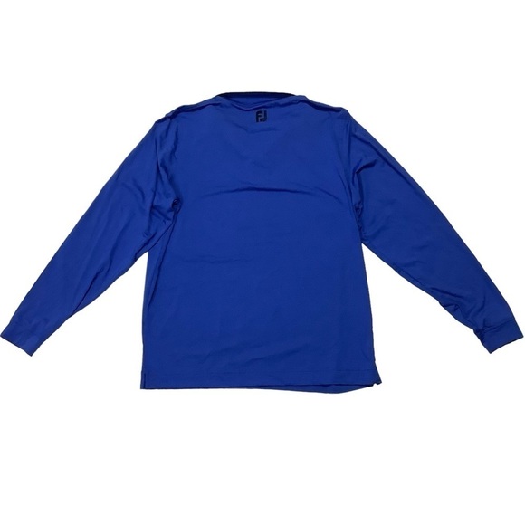 Footjoy 1/4 Zip Sz Large Golf Blue - Picture 2 of 6